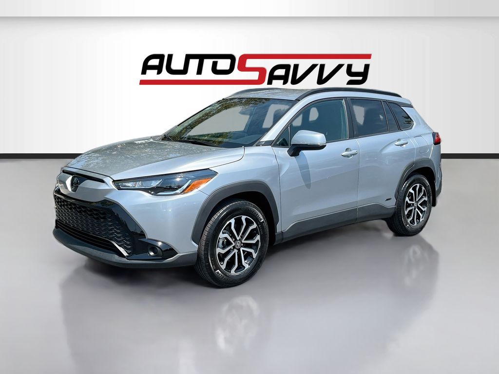 Used 2024 Silver Toyota Hybrid SE image 3