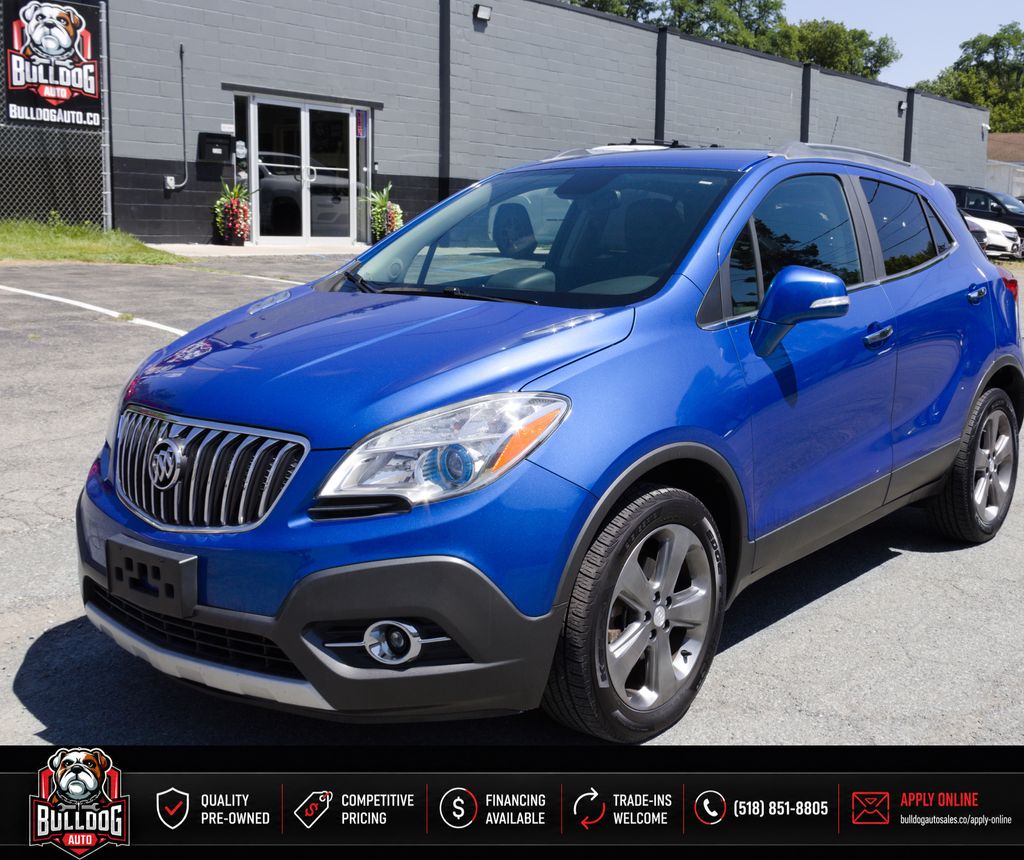 Brilliant Blue Metallic 2014 Buick Encore SUV / Crossover Front-Wheel Drive 6-Speed Automatic