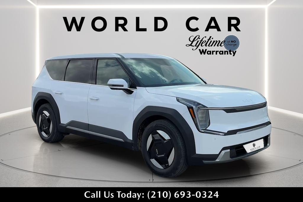 Glacial White Pearl 2026 Kia EV9 SUV / Crossover Rear-Wheel Drive 1-Speed Automatic