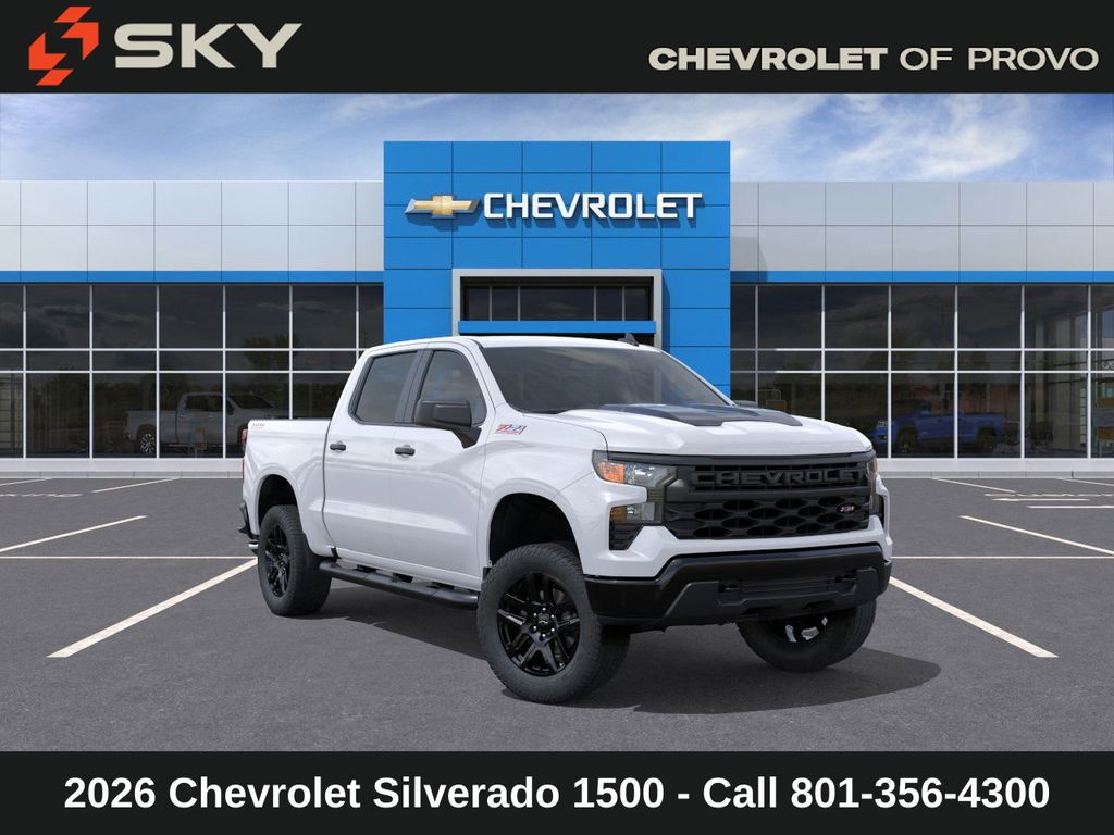2026 Chevrolet Silverado 1500 Custom Trail Boss Crew Cab 4WD