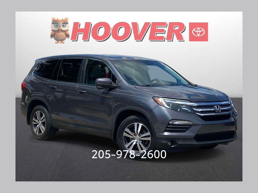 Gray (Modern Steel) 2017 Honda Pilot SUV / Crossover Front-Wheel Drive 6-Speed Automatic