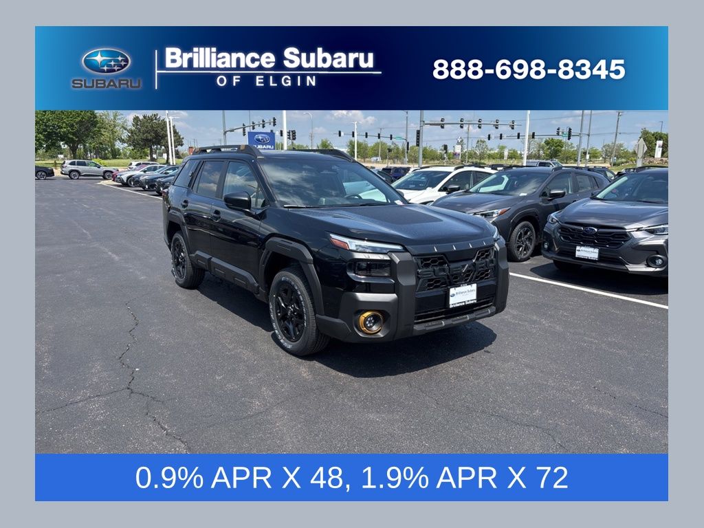 Crystal Black 2026 Subaru Outback Wilderness AWD SUV / Crossover All-Wheel Drive Continuously Variable Transmission