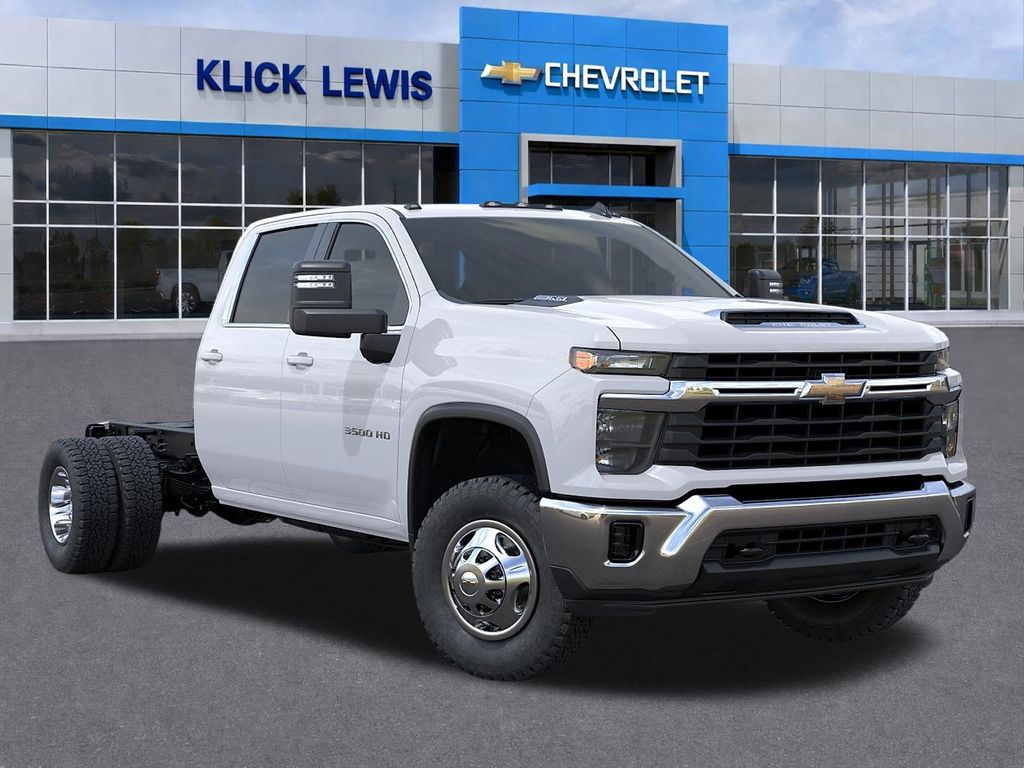 2026 Chevrolet Silverado 3500HD LT White at Klick Lewis Buick Chevrolet