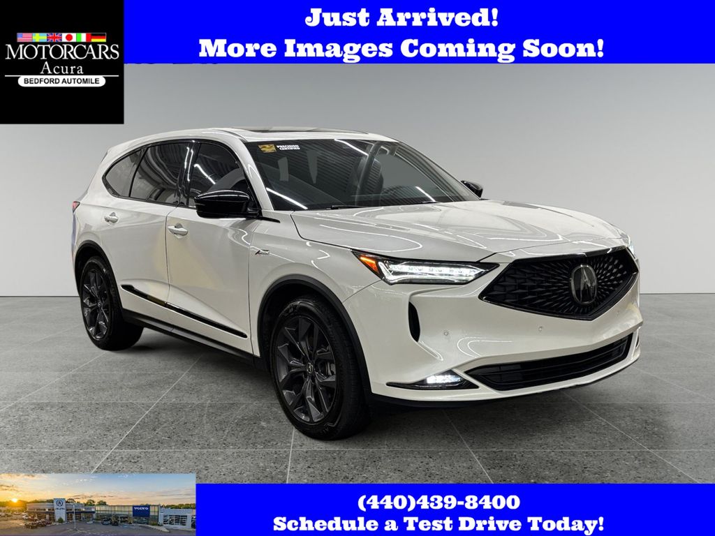 Platinum White Pearl 2023 Acura MDX SUV / Crossover All-Wheel Drive Automatic