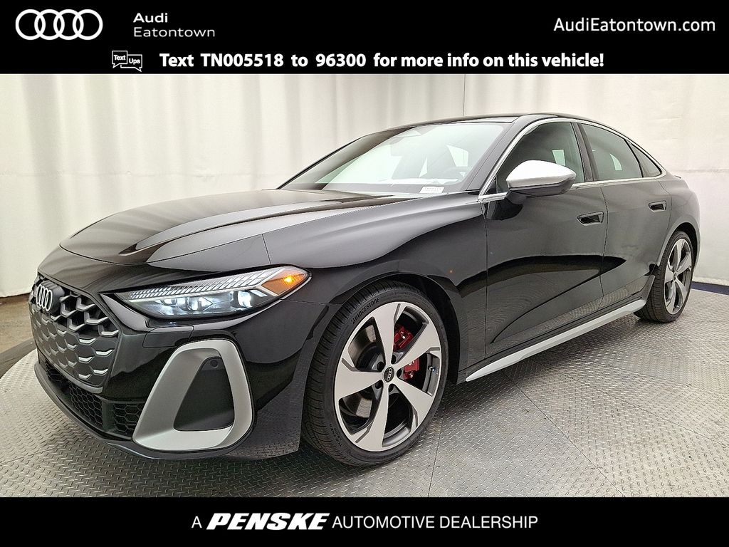 Mythos Black Metallic 2026 Audi S5 quattro Premium Plus TFSI Sedan All-Wheel Drive 7-Speed Automatic