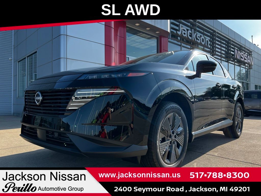 Super Black 2025 Nissan Murano SUV / Crossover All-Wheel Drive 9-Speed Automatic