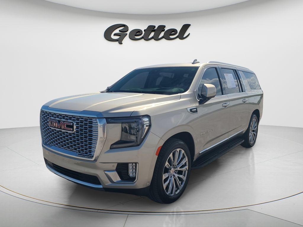 Brown (Pearl Beige Metallic) 2024 GMC Yukon XL SUV / Crossover Four-Wheel Drive