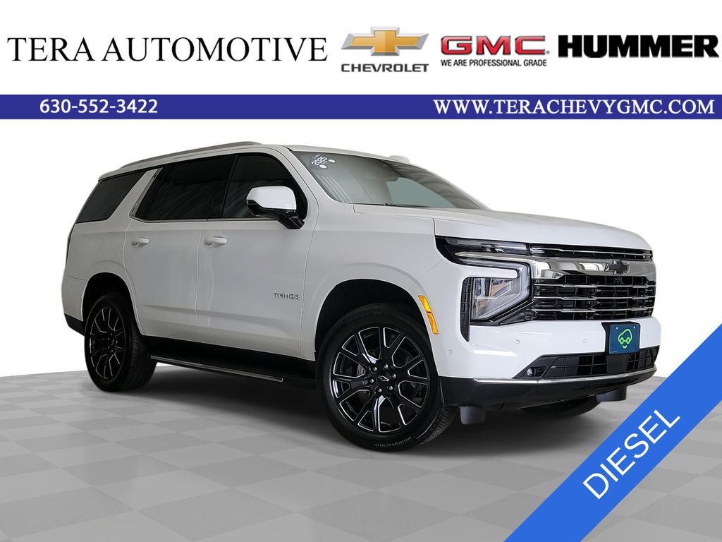 Summit White 2025 Chevrolet Tahoe SUV / Crossover Four-Wheel Drive