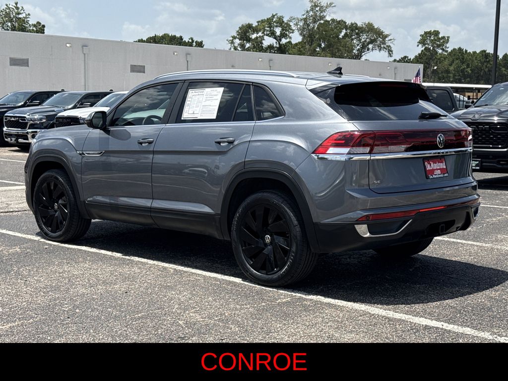 2024 Volkswagen Atlas Cross Sport 2.0T SE w/Technology Gray at DeMontrond Auto Country