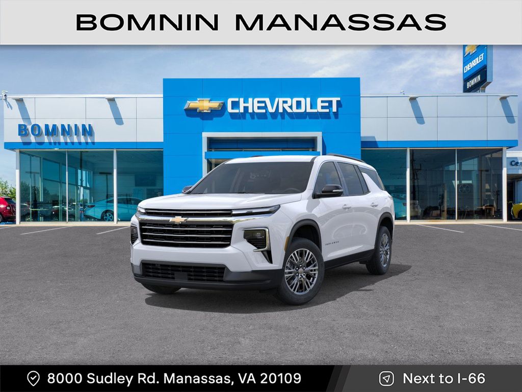 Summit White 2026 Chevrolet Traverse LT AWD SUV / Crossover Four-Wheel Drive 8-Speed Automatic