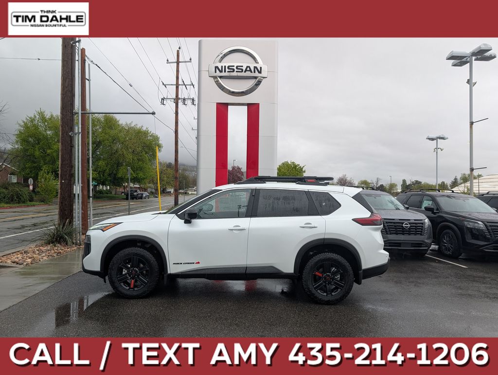 Everest White Pearl Tricoat 2026 Nissan Rogue SUV / Crossover All-Wheel Drive Continuously Variable Transmission