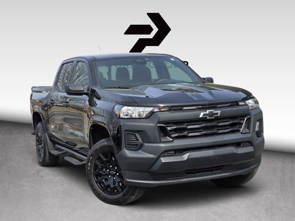 Black 2026 Chevrolet Colorado Work Truck Crew Cab RWD Pickup Truck 4X2 8-Speed Automatic