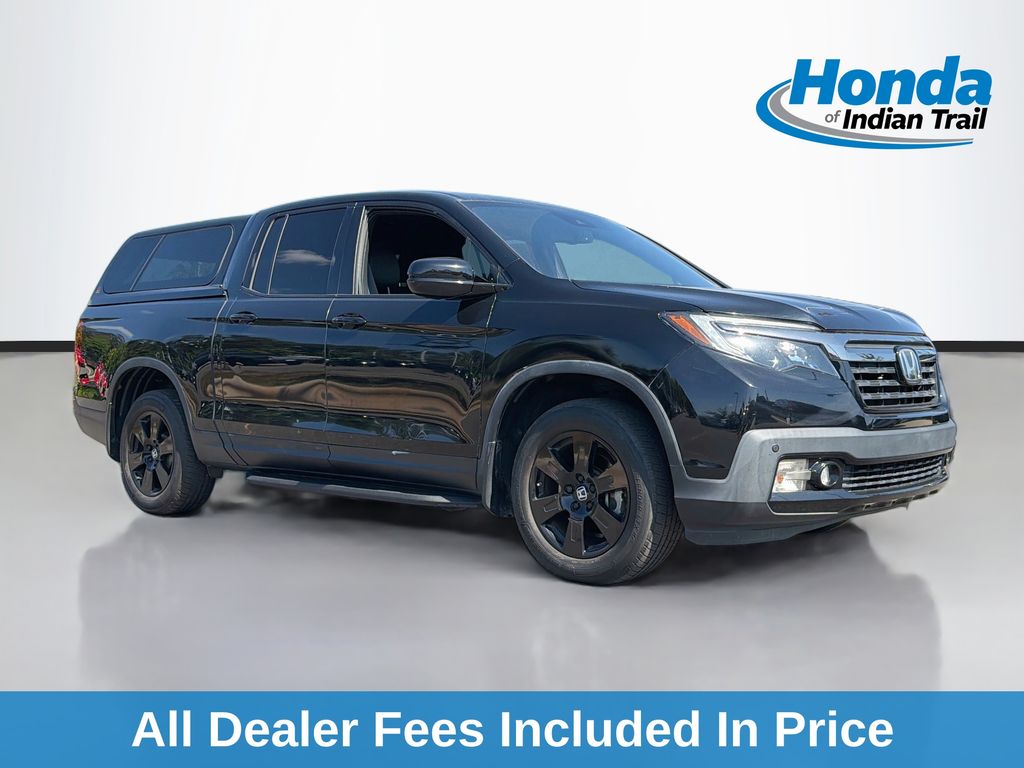 Crystal Black Pearl 2020 Honda Ridgeline Pickup Truck All-Wheel Drive 9-Speed Automatic
