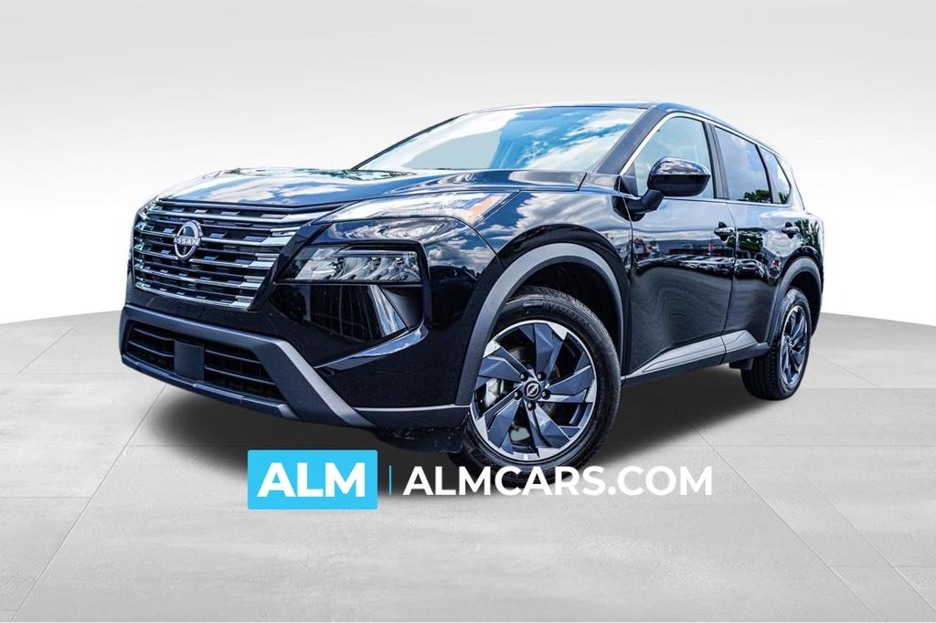 Super Black 2025 Nissan Rogue SUV / Crossover Front-Wheel Drive Continuously Variable Transmission