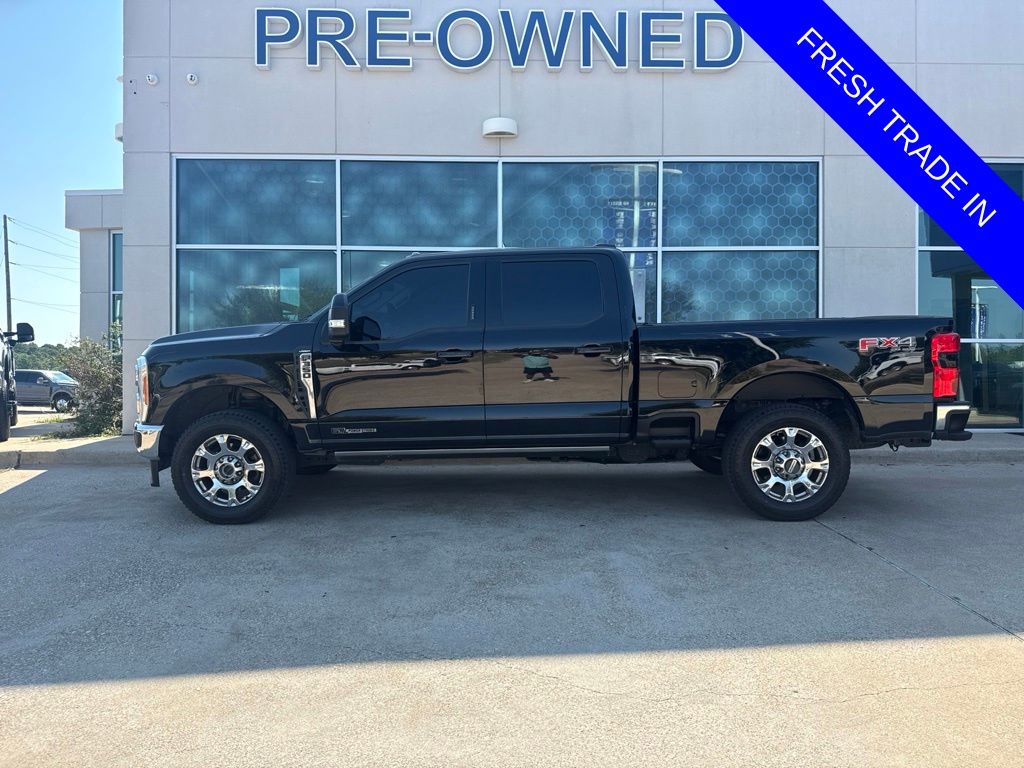 Black Metallic 2023 Ford F-350 Super Duty Pickup Truck Four-Wheel Drive Automatic