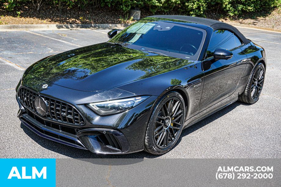 Used 2022 Black Mercedes-Benz SL 63 AMG® image 22