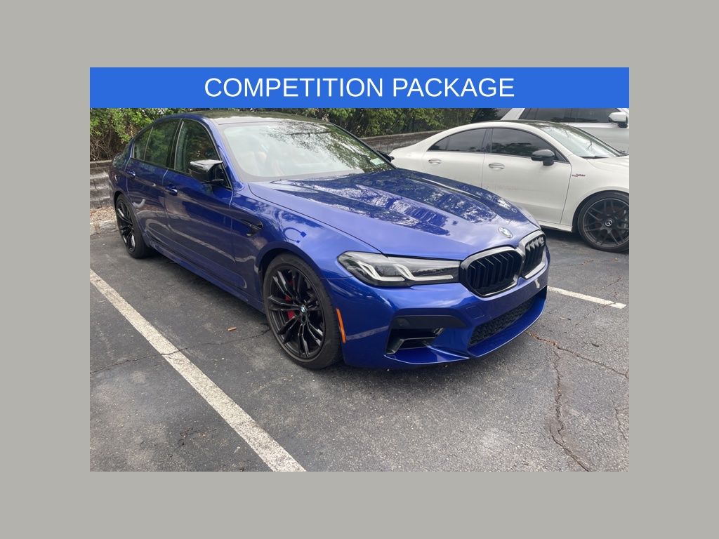 Marina Bay Blue Metallic 2021 BMW M5 AWD Sedan All-Wheel Drive 8-Speed Automatic