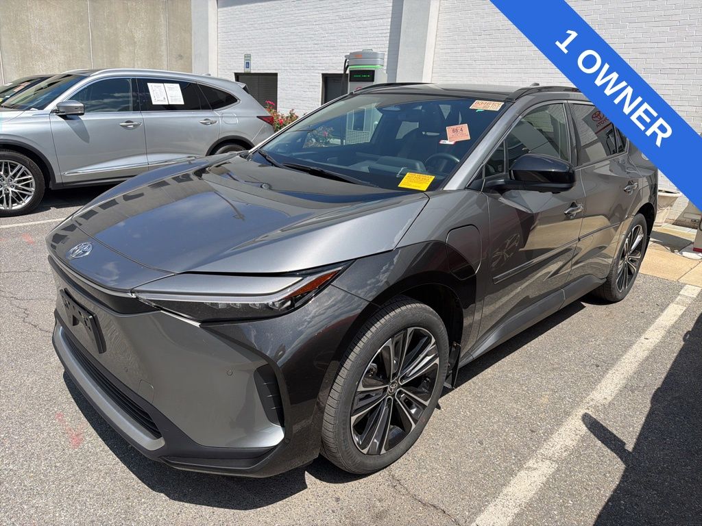 Elemental Silver Metallic 2023 Toyota bZ4X Limited AWD SUV / Crossover All-Wheel Drive Automatic