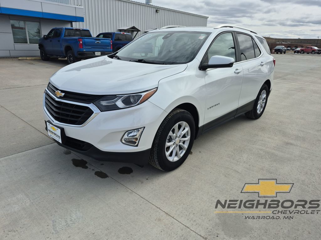 White (Iridescent Pearl Tricoat) 2021 Chevrolet Equinox LT AWD with 1LT SUV / Crossover Four-Wheel Drive 6-Speed Automatic Overdrive