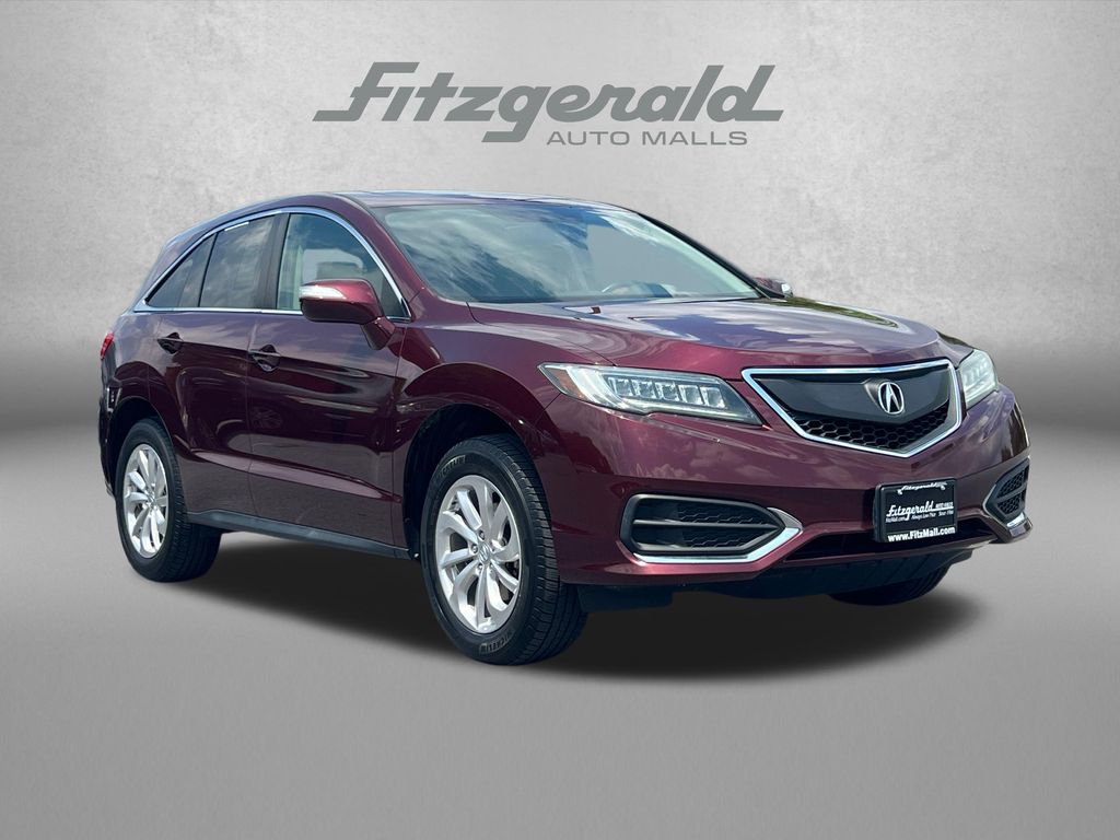 Basque Red Pearl II 2017 Acura RDX SUV / Crossover  6-Speed Automatic