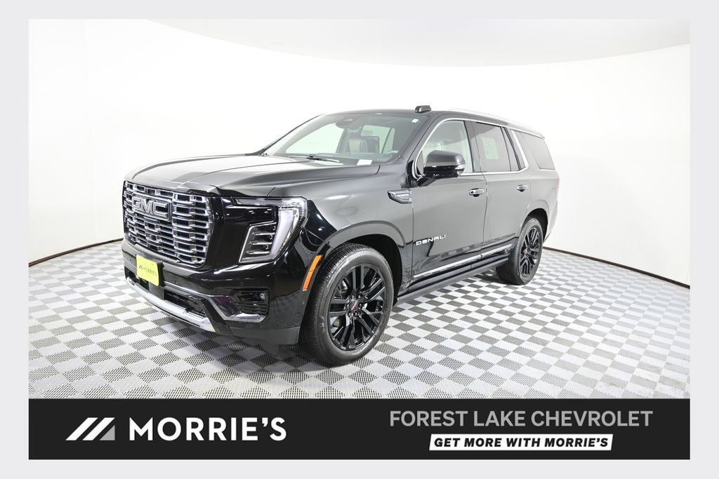 Onyx Black 2025 GMC Yukon SUV / Crossover Four-Wheel Drive