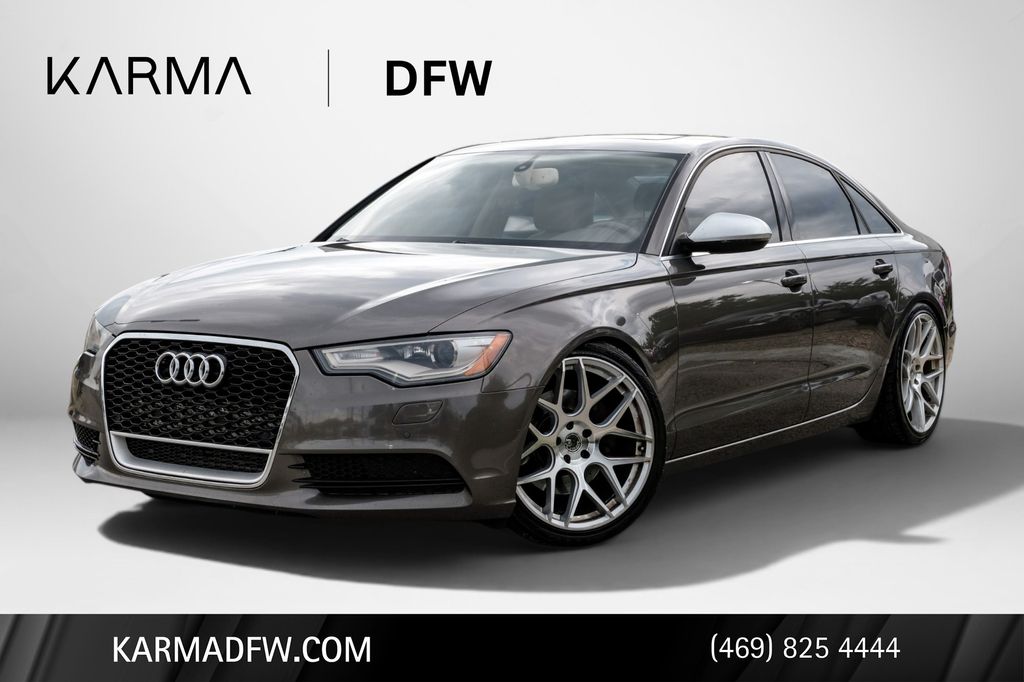 Ice Silver Metallic 2014 Audi A6 3.0 TDI quattro Premium Plus Sedan AWD Sedan All-Wheel Drive 8-Speed Automatic