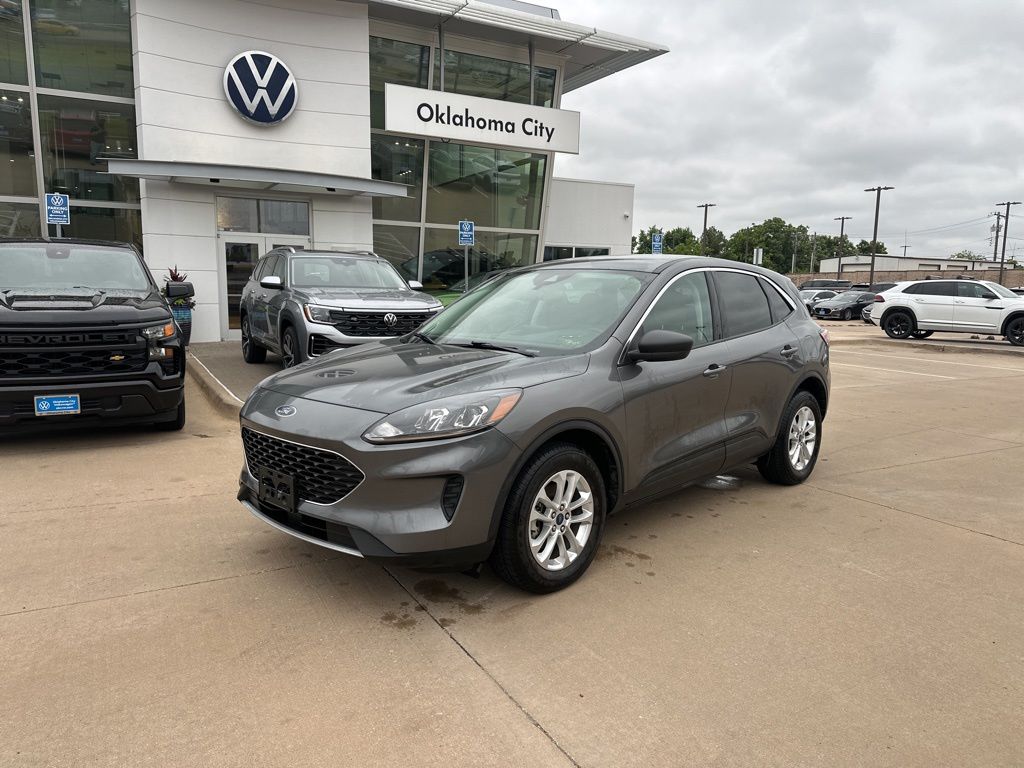 Gray Metallic 2022 Ford Escape Hybrid SE AWD SUV / Crossover All-Wheel Drive Continuously Variable Transmission
