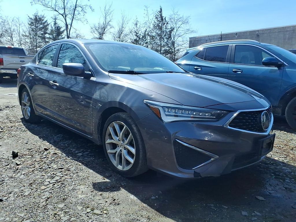 Gray 2019 Acura ILX FWD Sedan Front-Wheel Drive 8-Speed Dual Clutch