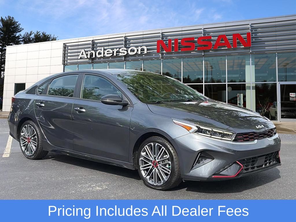 Gravity Gray 2023 Kia Forte Sedan Front-Wheel Drive 7-Speed Automatic