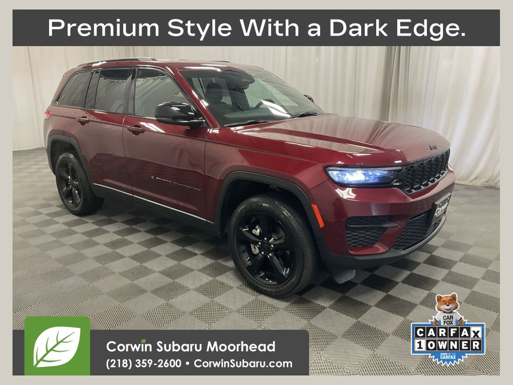 Velvet Red Pearlcoat 2024 Jeep Grand Cherokee SUV / Crossover Four-Wheel Drive 8-Speed Automatic