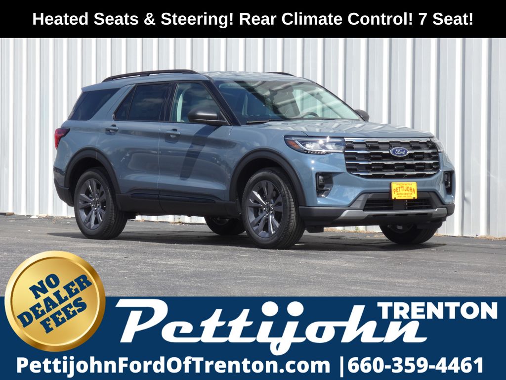 Vapor Blue 2026 Ford Explorer SUV / Crossover All-Wheel Drive Automatic