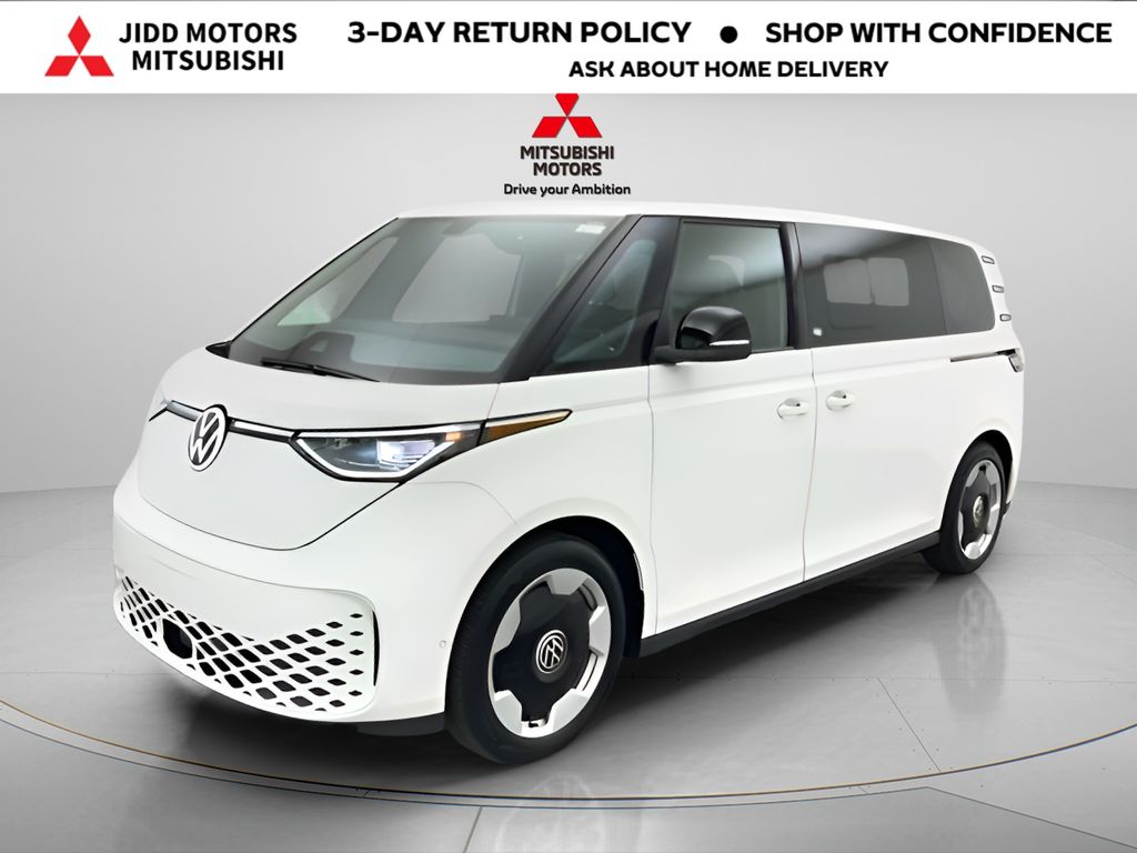 Candy White 2025 Volkswagen ID.Buzz Pro S RWD Minivan Rear-Wheel Drive Automatic