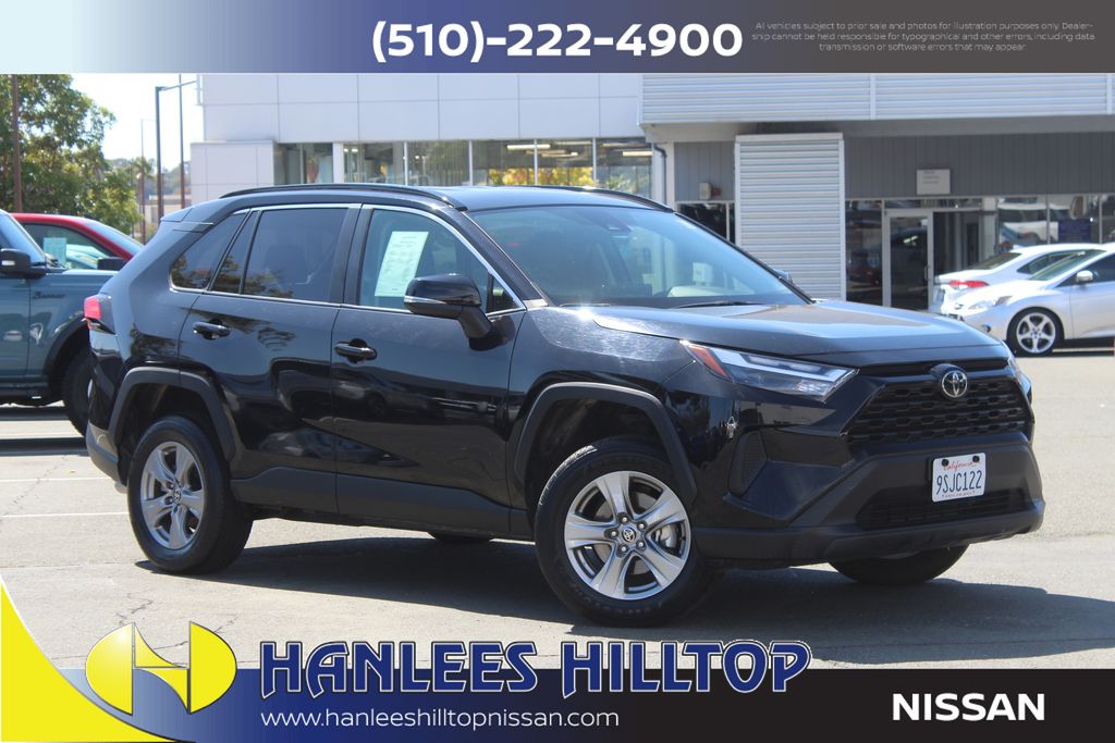 Midnight Black Metallic 2025 Toyota RAV4 SUV / Crossover Front-Wheel Drive 8-Speed Automatic