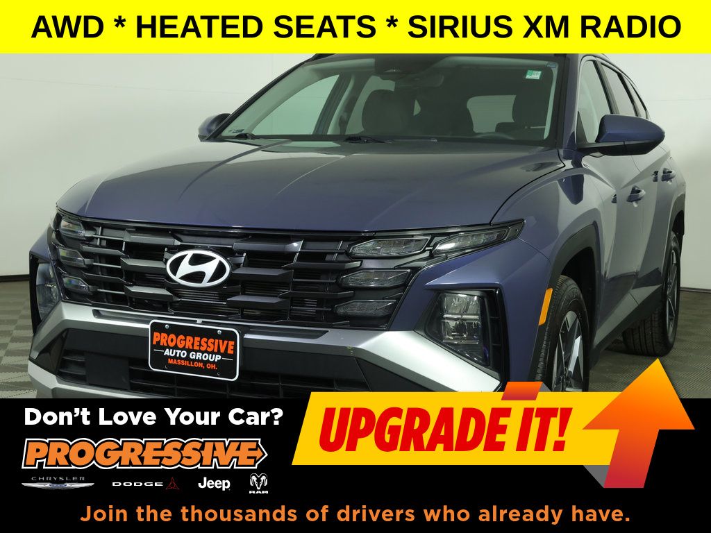 Atlantis Blue 2025 Hyundai Tucson SUV / Crossover All-Wheel Drive 8-Speed Automatic