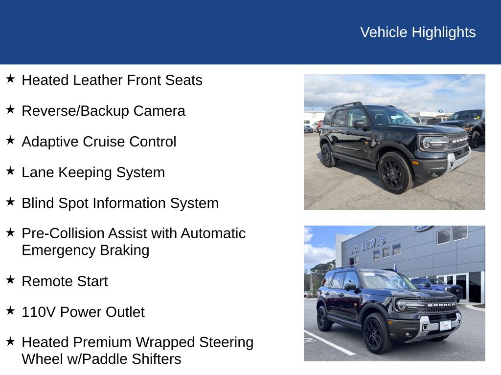 2025 Ford Bronco Sport Badlands