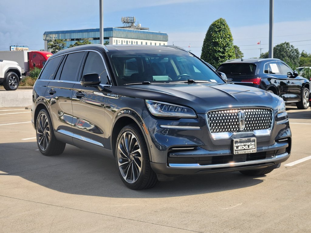 2024 Lincoln Aviator Reserve Blue at AutoSavvy Houston Southwest