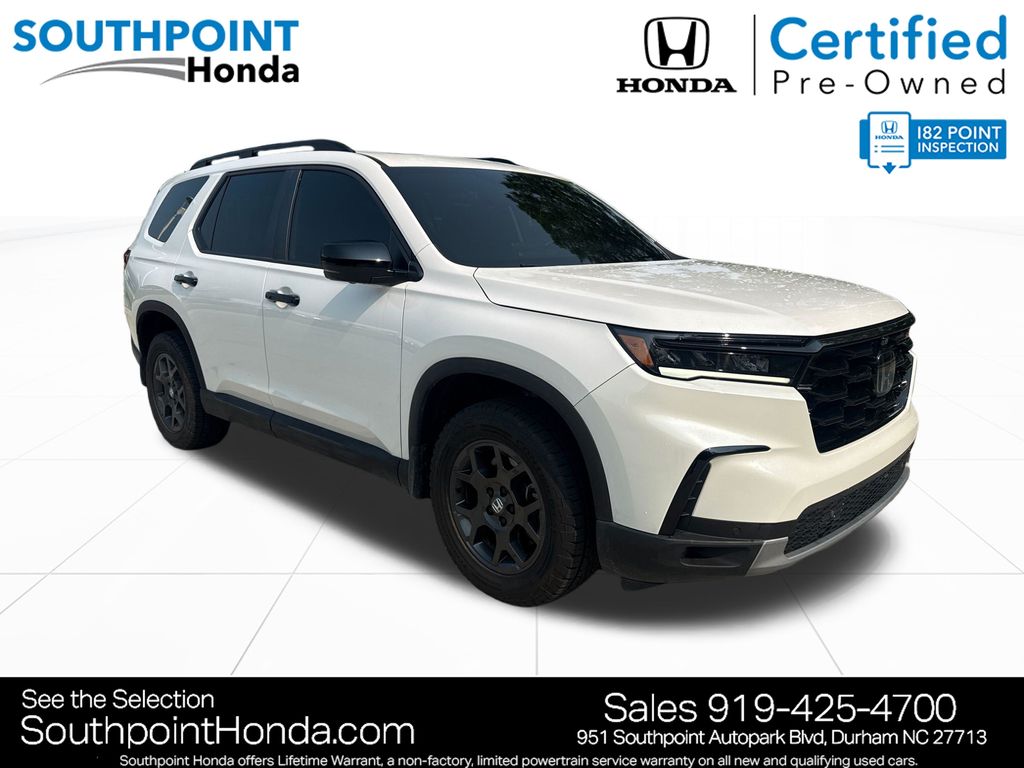 Crystal Black Pearl 2025 Honda Pilot SUV / Crossover All-Wheel Drive Automatic