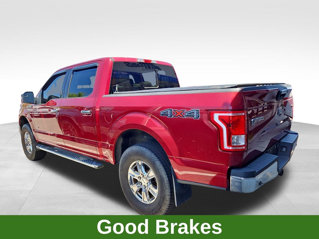 2016 Ford F-150 XLT 4WD SuperCrew Red at Bob Mills Chevrolet