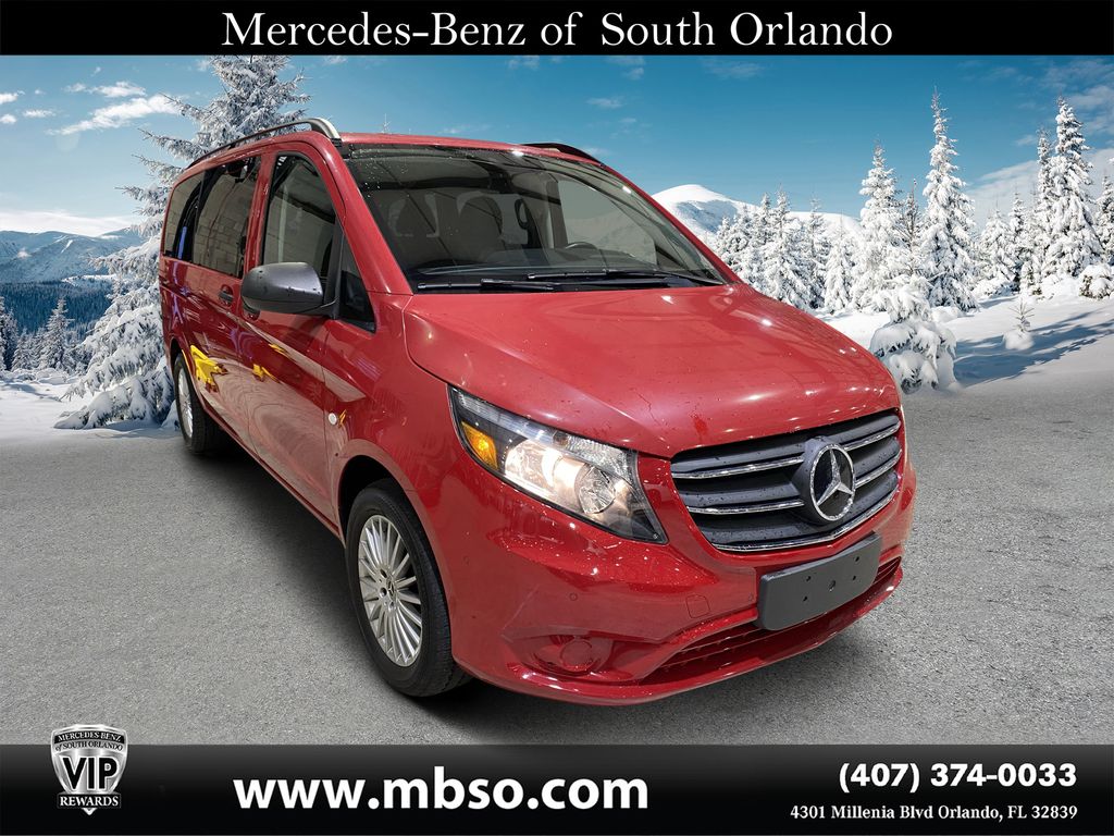 Jupiter Red 2023 Mercedes-Benz Metris Van Rear-Wheel Drive 9-Speed Automatic