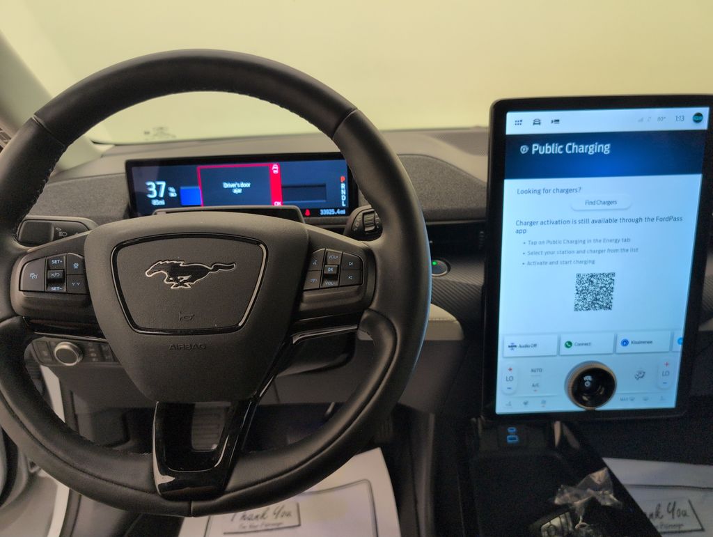 2022 White Metallic Ford Mustang Mach-E Premium AWD SUV