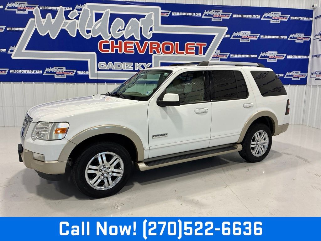 White 2007 Ford Explorer SUV / Crossover Rear-Wheel Drive 5-Speed Automatic