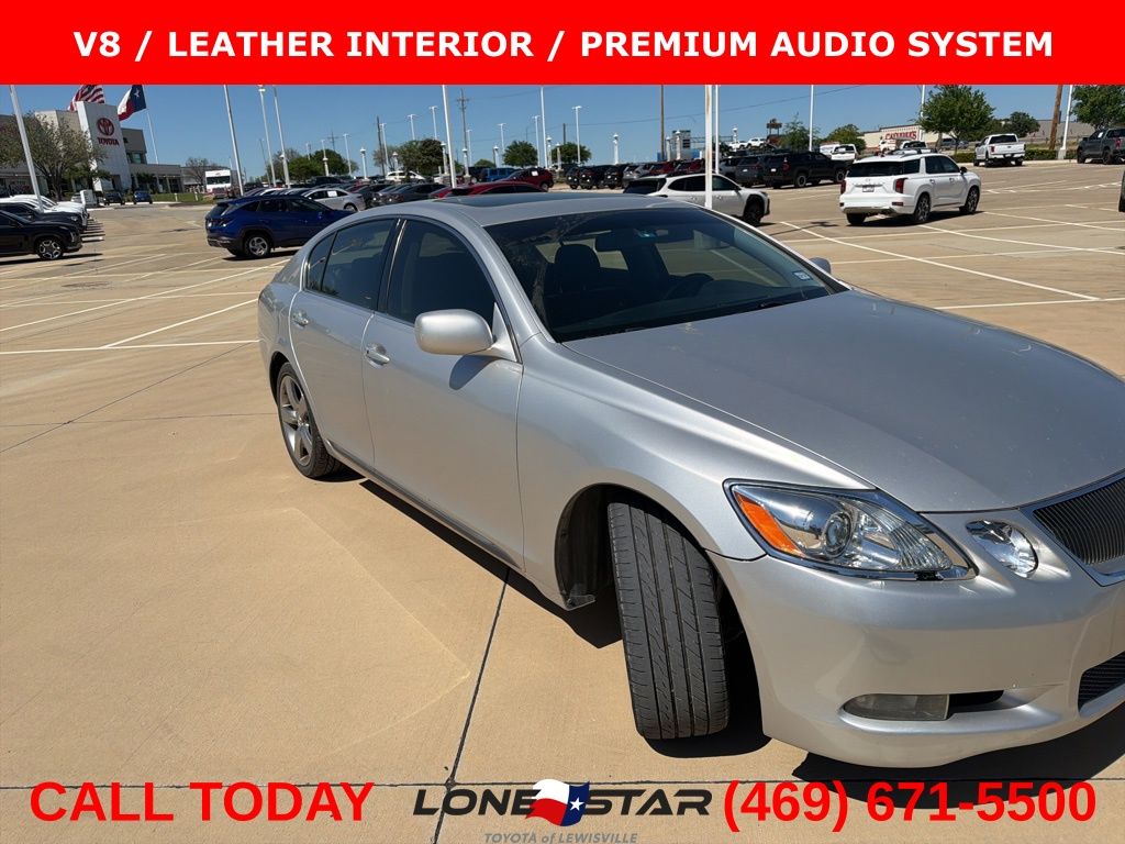 Silver 2006 Lexus GS 430 RWD Sedan Rear-Wheel Drive 6-Speed Automatic Overdrive
