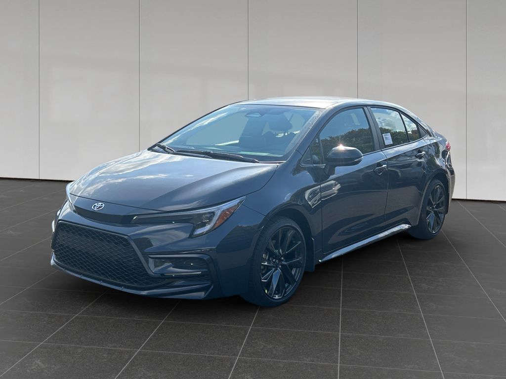 Gray 2026 Toyota Corolla Sedan Front-Wheel Drive Continuously Variable Transmission