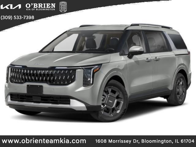 Aurora Black 2026 Kia Carnival Hybrid Minivan Front-Wheel Drive 6-Speed Automatic