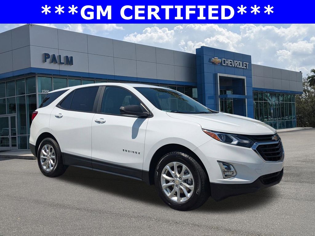 Summit White 2021 Chevrolet Equinox LS FWD with 1LS SUV / Crossover Front-Wheel Drive 6-Speed Automatic Overdrive