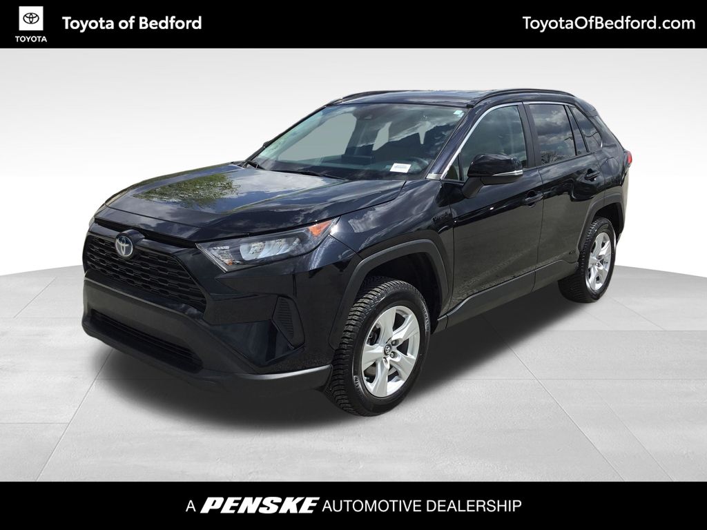 Midnight Black Metallic 2020 Toyota RAV4 Hybrid LE AWD SUV / Crossover All-Wheel Drive Continuously Variable Transmission
