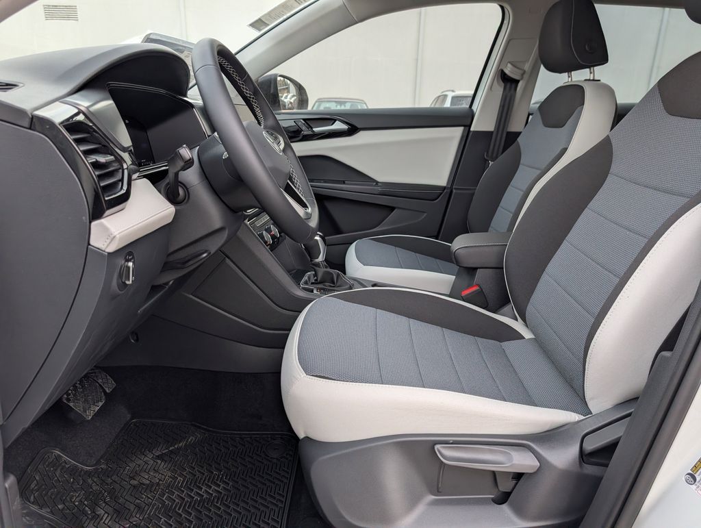 2026 Volkswagen Taos 1.5T S White at Texan Dodge Chrysler Jeep Ram