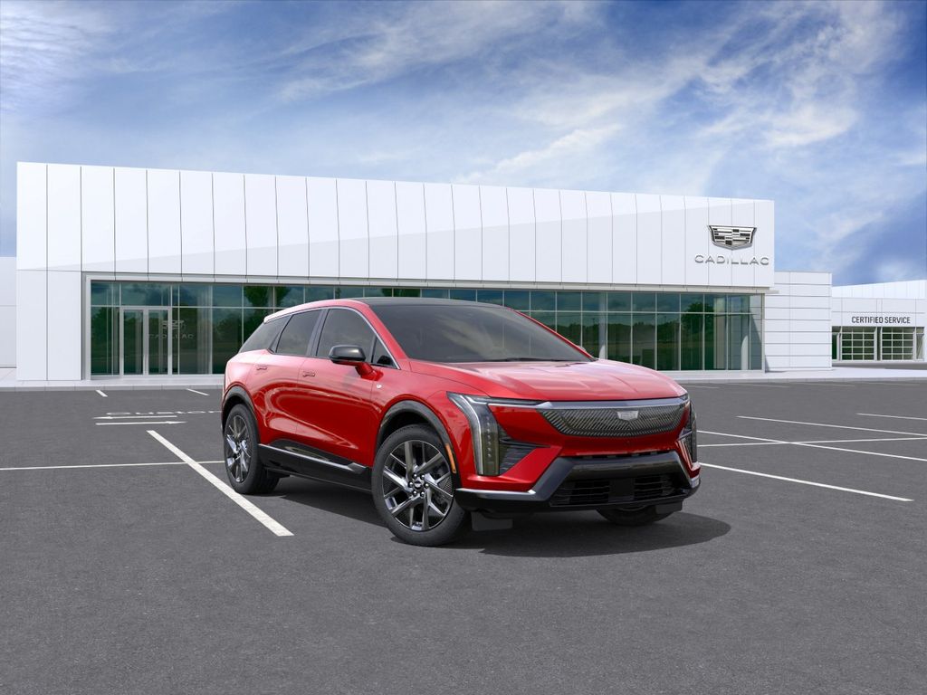 Radiant Red Tintcoat 2026 Cadillac OPTIQ SUV / Crossover All-Wheel Drive 1-Speed Automatic