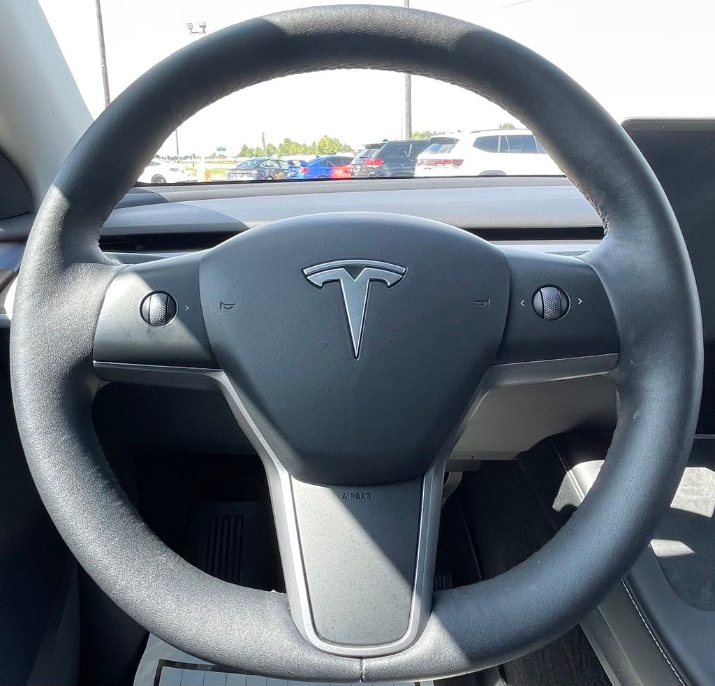 2023 Tesla Model Y Long Range White at River Oaks CDJR