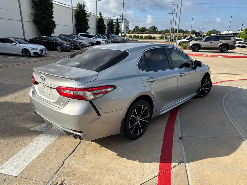 2018 Toyota Camry SE Silver at Durrett Motor Company